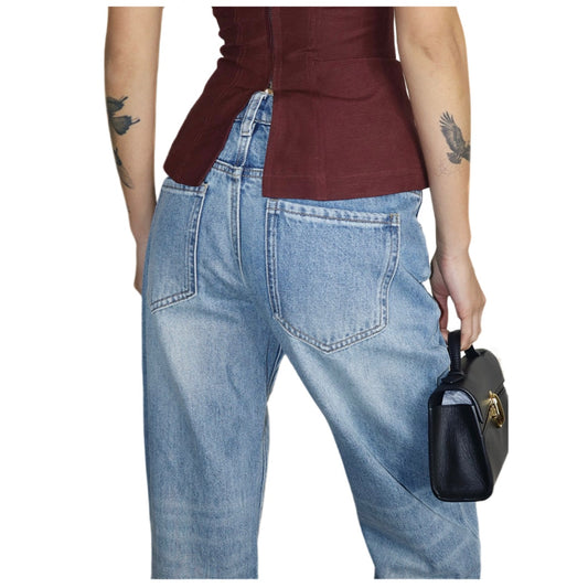 Casual Straight Leg Jeans