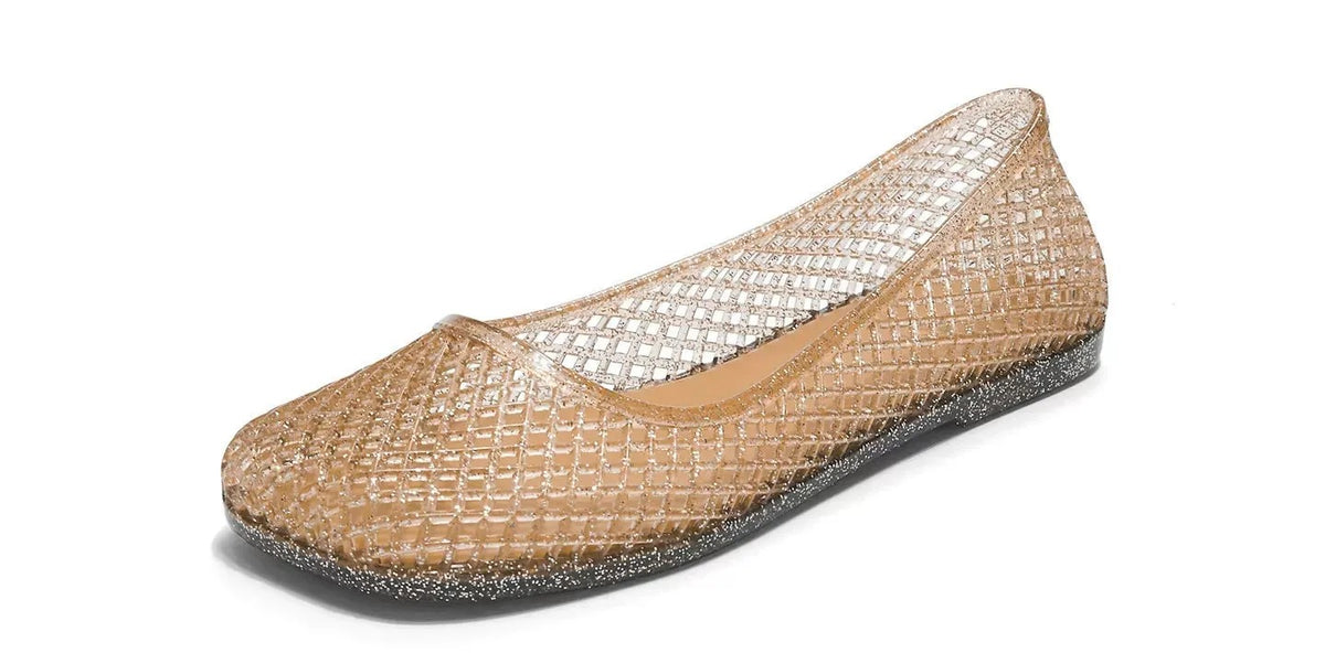 gold single slipper