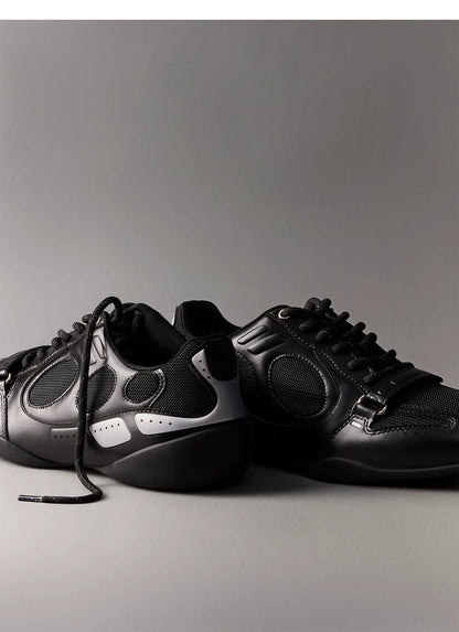 Color-Block Velcro Casual Sneakers