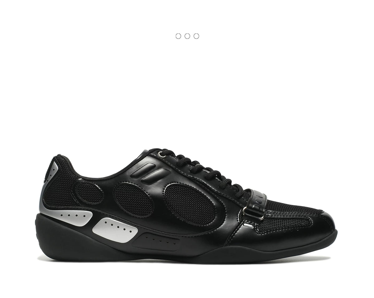 Color-Block Velcro Casual Sneakers