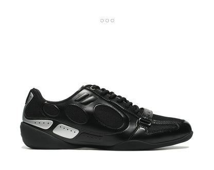 Color-Block Velcro Casual Sneakers