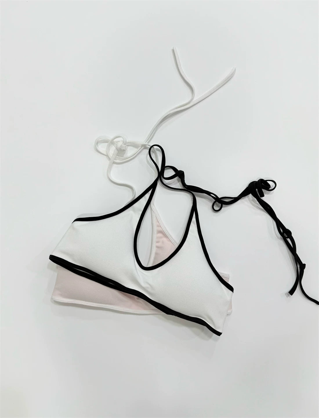 Contrast Binding Bra