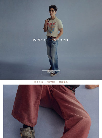 Distressed Washed Double-Tongue Platform Canvas Sneakers — model wearing washed sneakers, outfit and detail views
