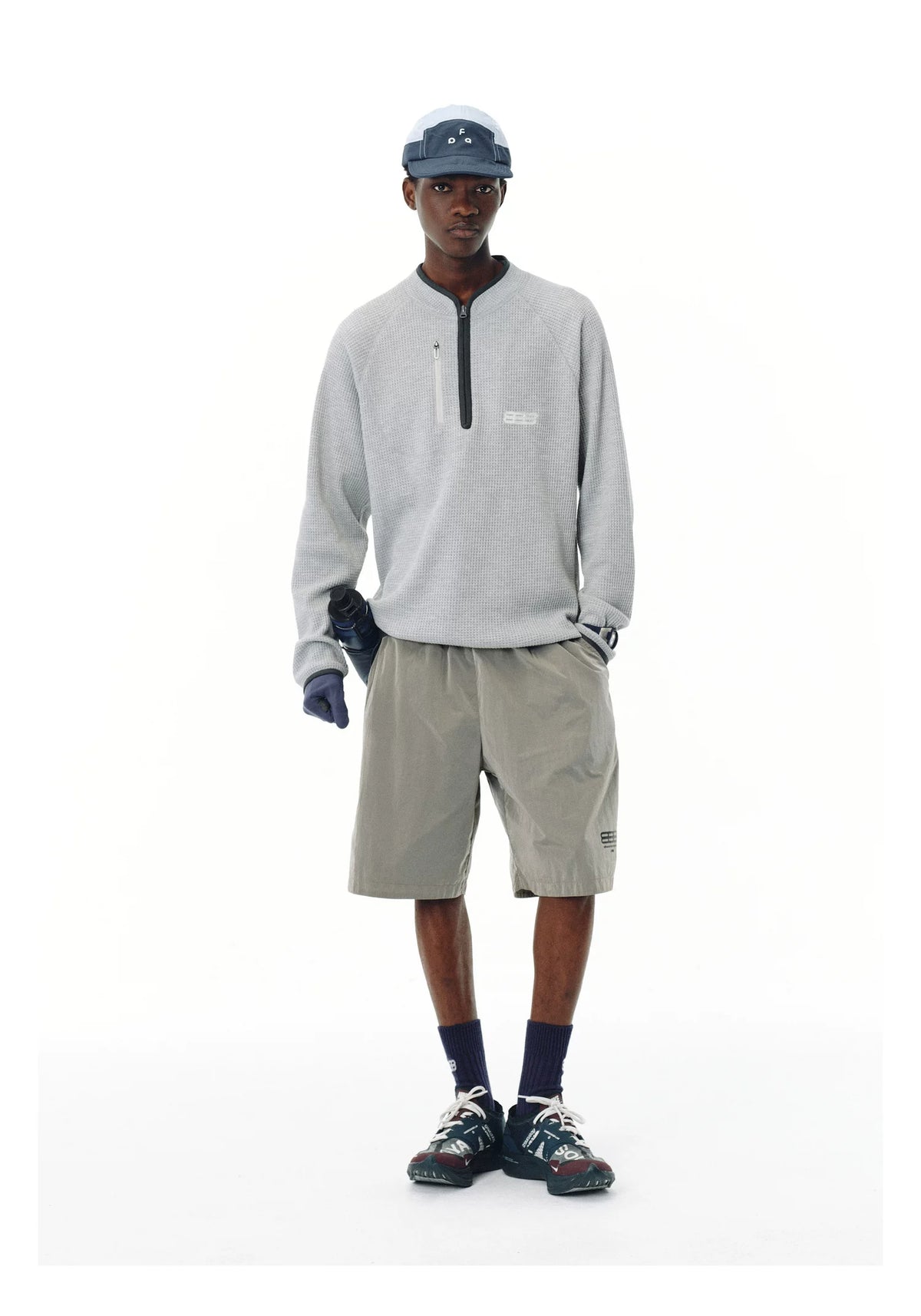 Hooded Sweatshirt — worn by a model