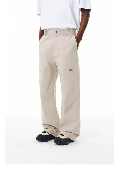 Water-Repellent Wide-Leg Pants — worn by a model