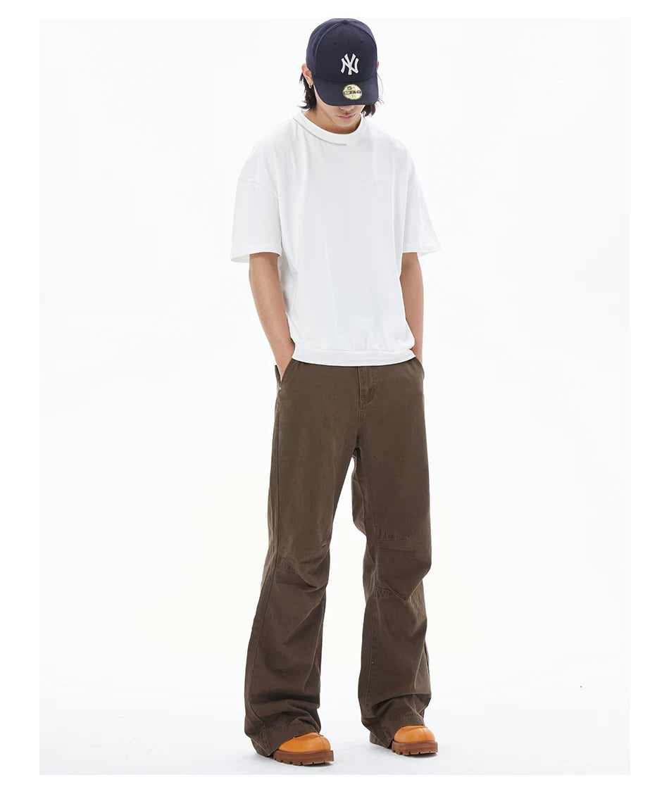 Bootcut Cargo Jeans — worn by a model