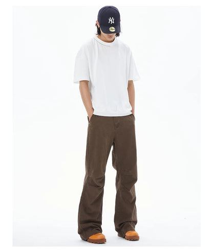 Bootcut Cargo Jeans — worn by a model