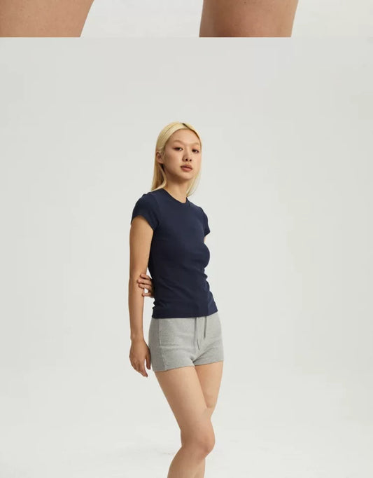 Yoga Shorts — worn by a model