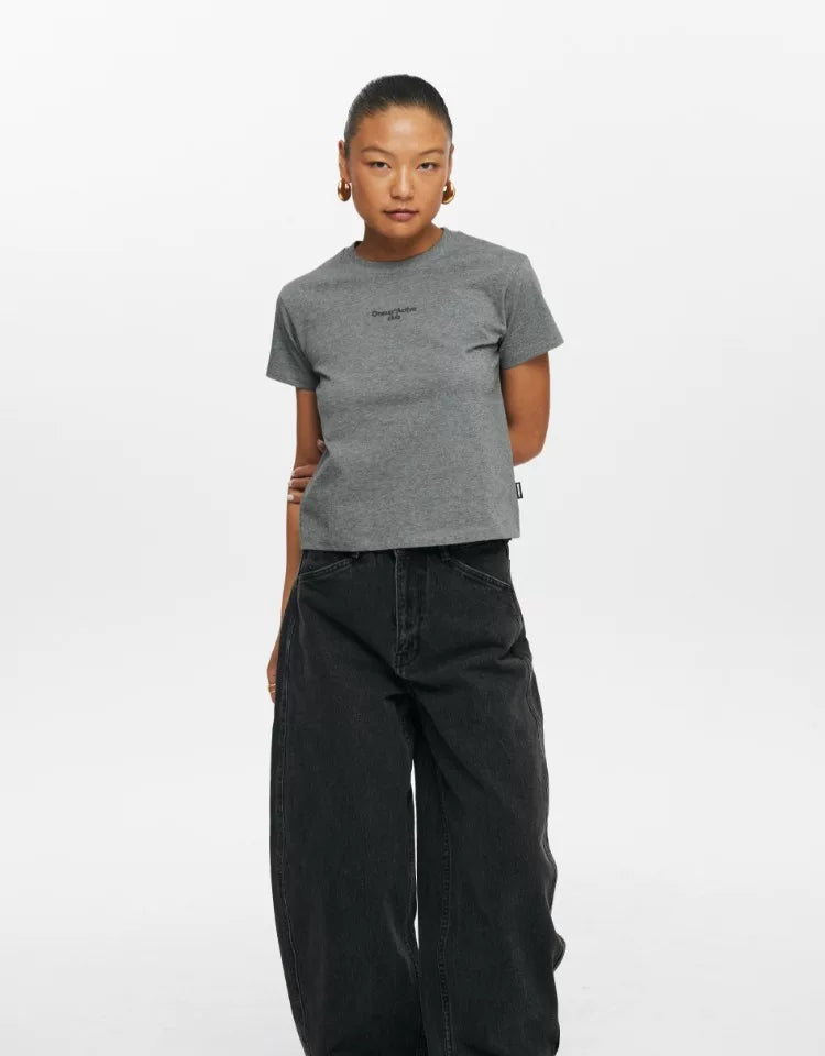 Slim Sports Tee — worn by a model