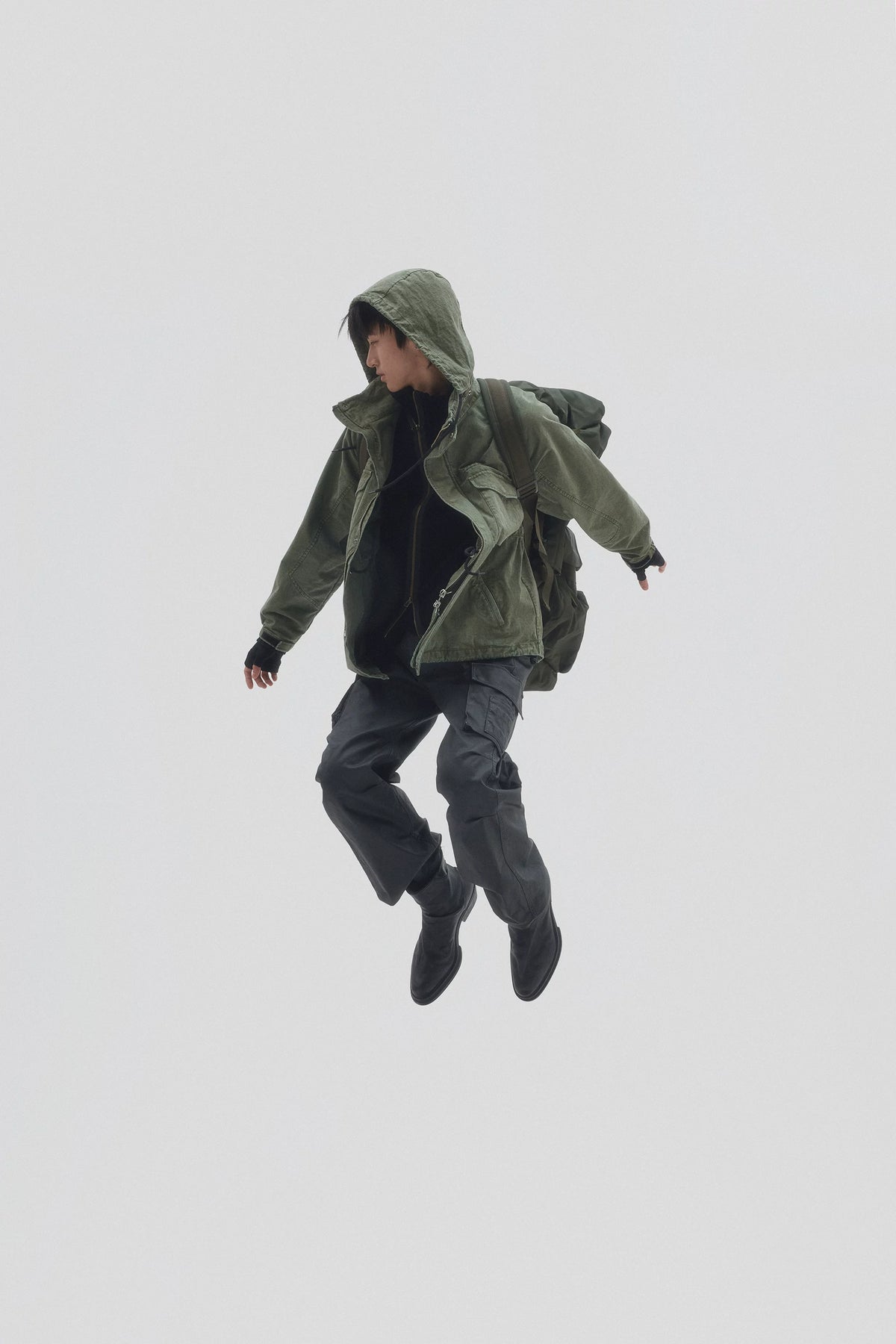 Ripstop Field Jacket — worn by a model