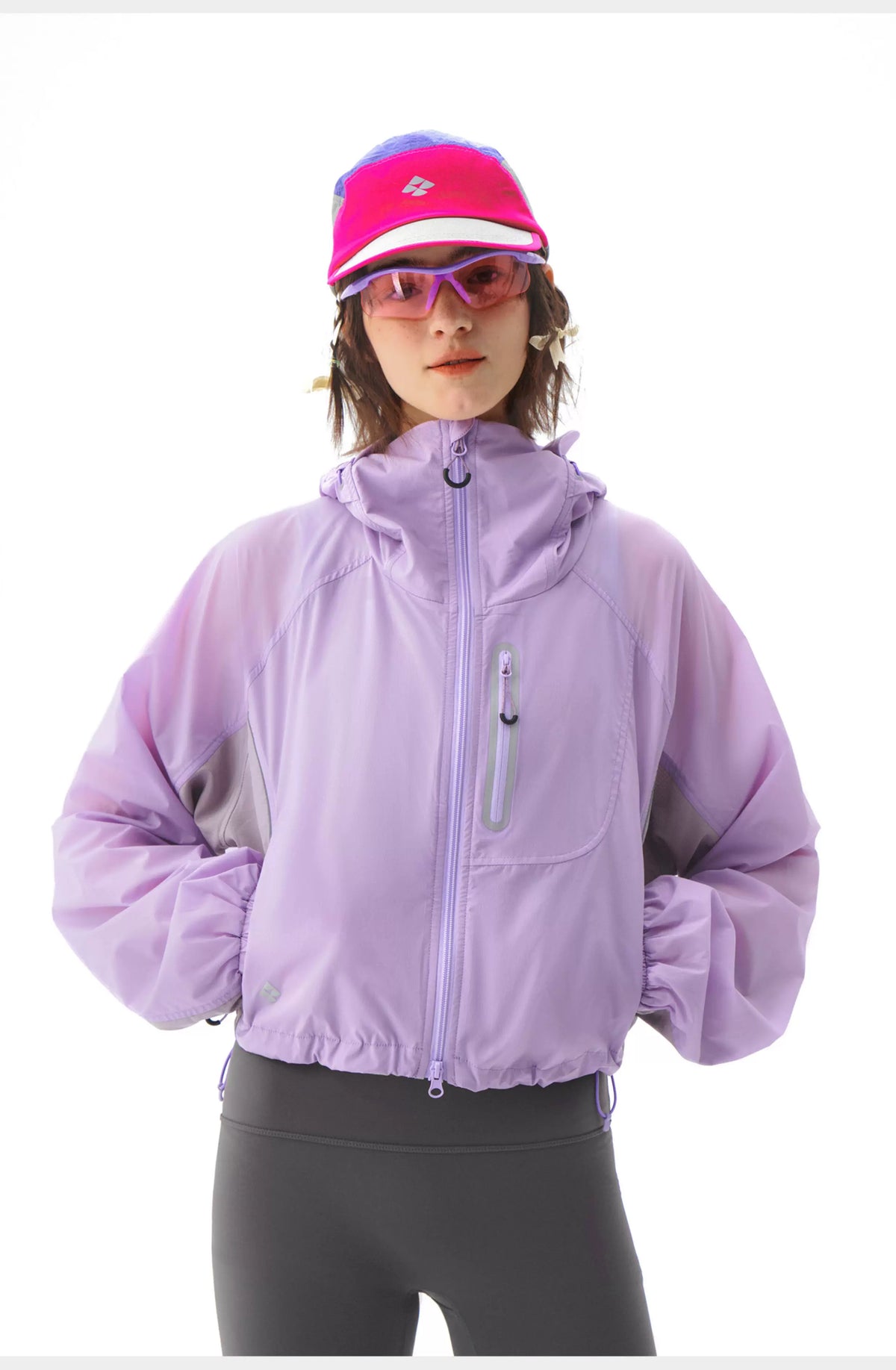 UPF100+ Lightweight & Quick-Dry Cooling Jacket — worn by a model