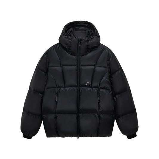 Men's women's extreme cold down jacket - 800 fill power hooded quilted winter parka for subzero temperatures