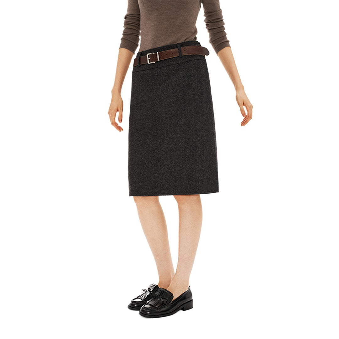 Reversible Straight Skirt