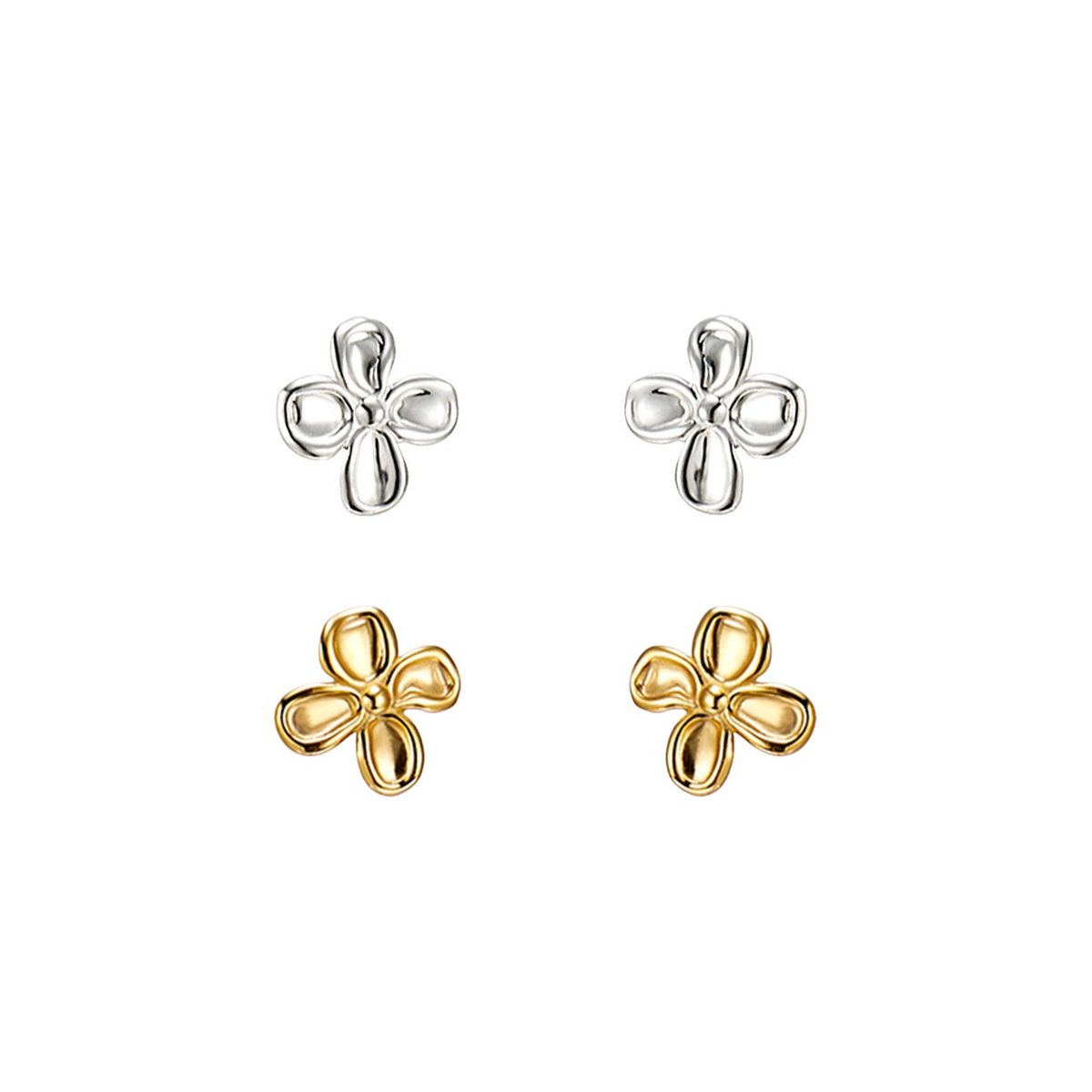 Fugui Mini Osmanthus Stud Earrings