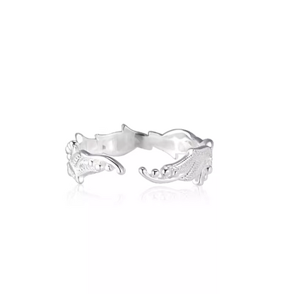 Lily of the Valley Silver Ring