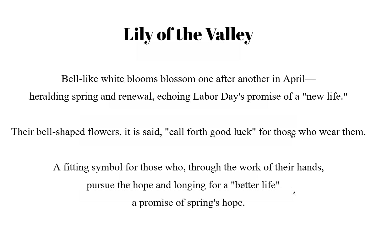 Lily of the Valley Silver Ring