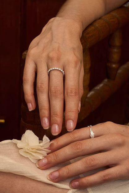 Lily of the Valley Silver Ring