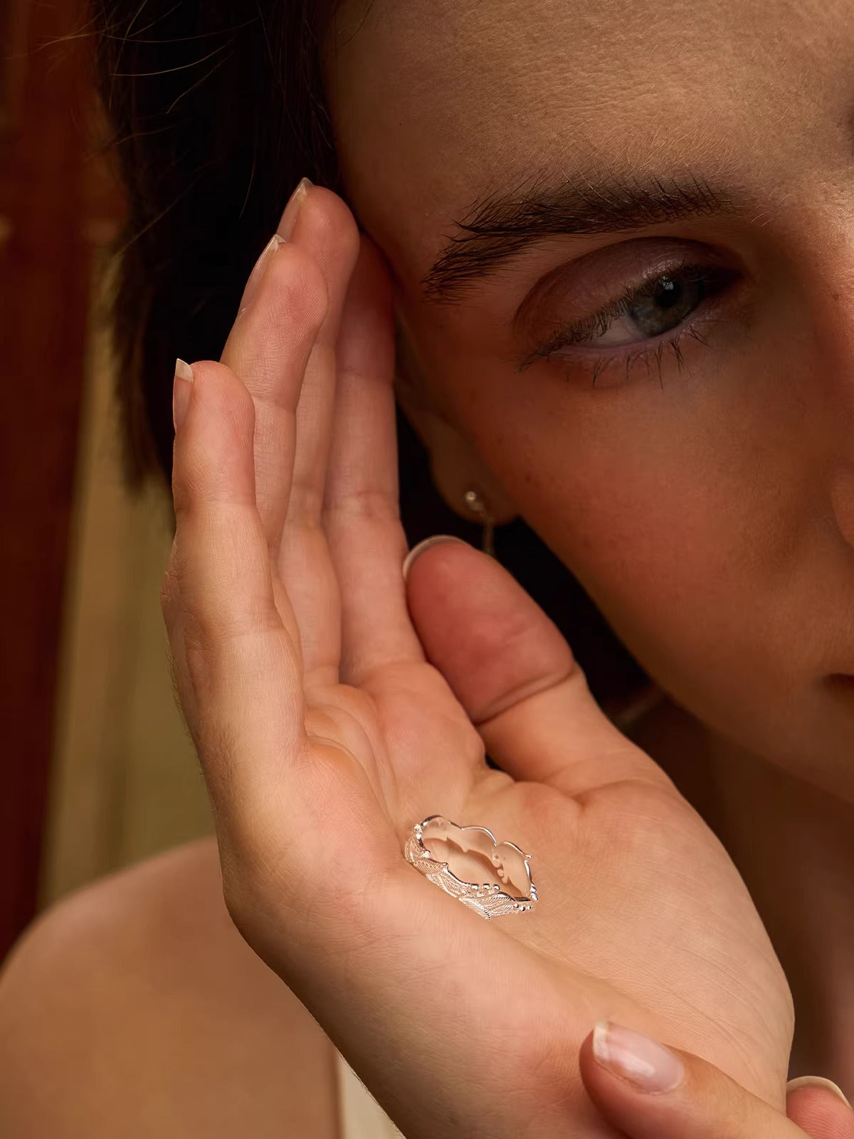 Lily of the Valley Silver Ring
