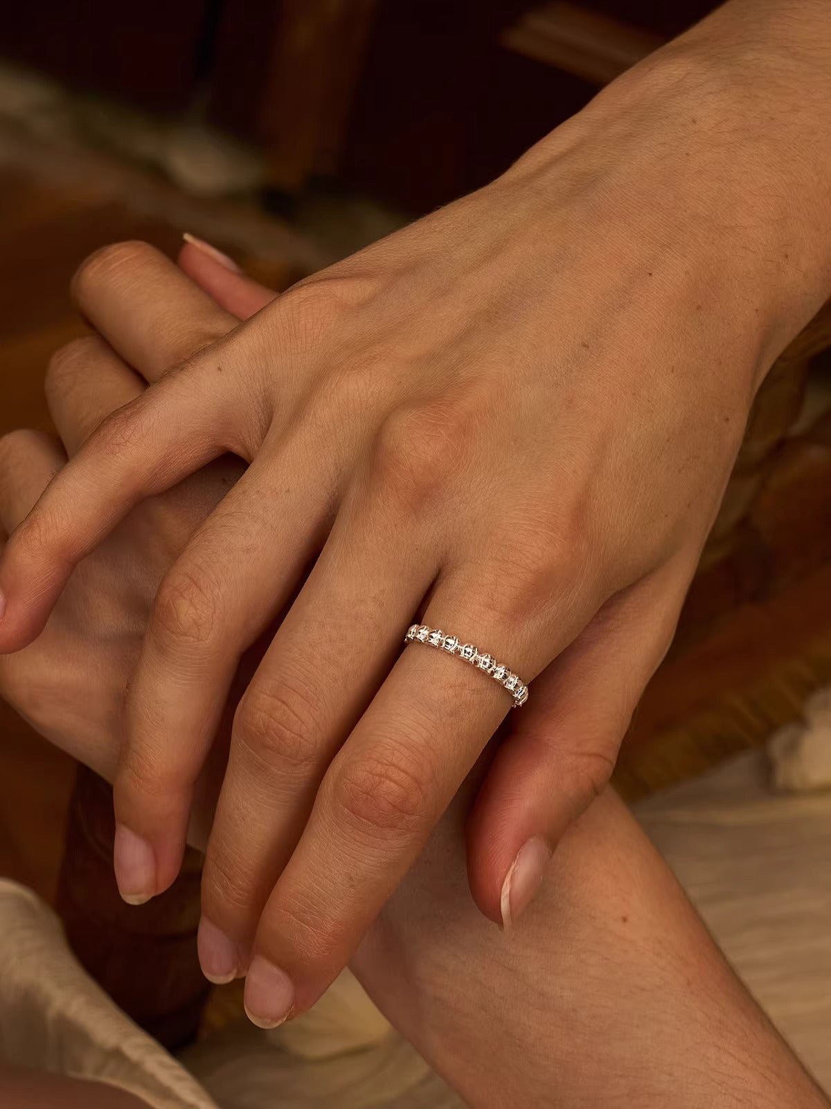 Lily of the Valley Silver Ring