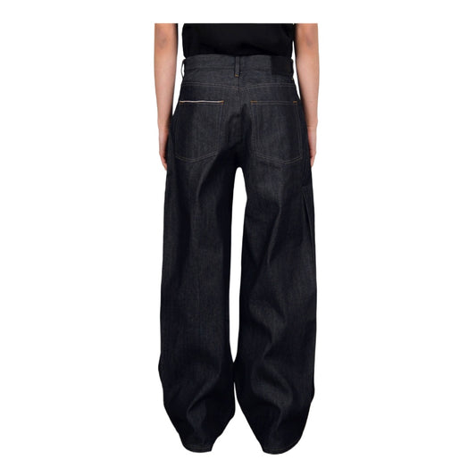 Loose Fit Flared Jeans