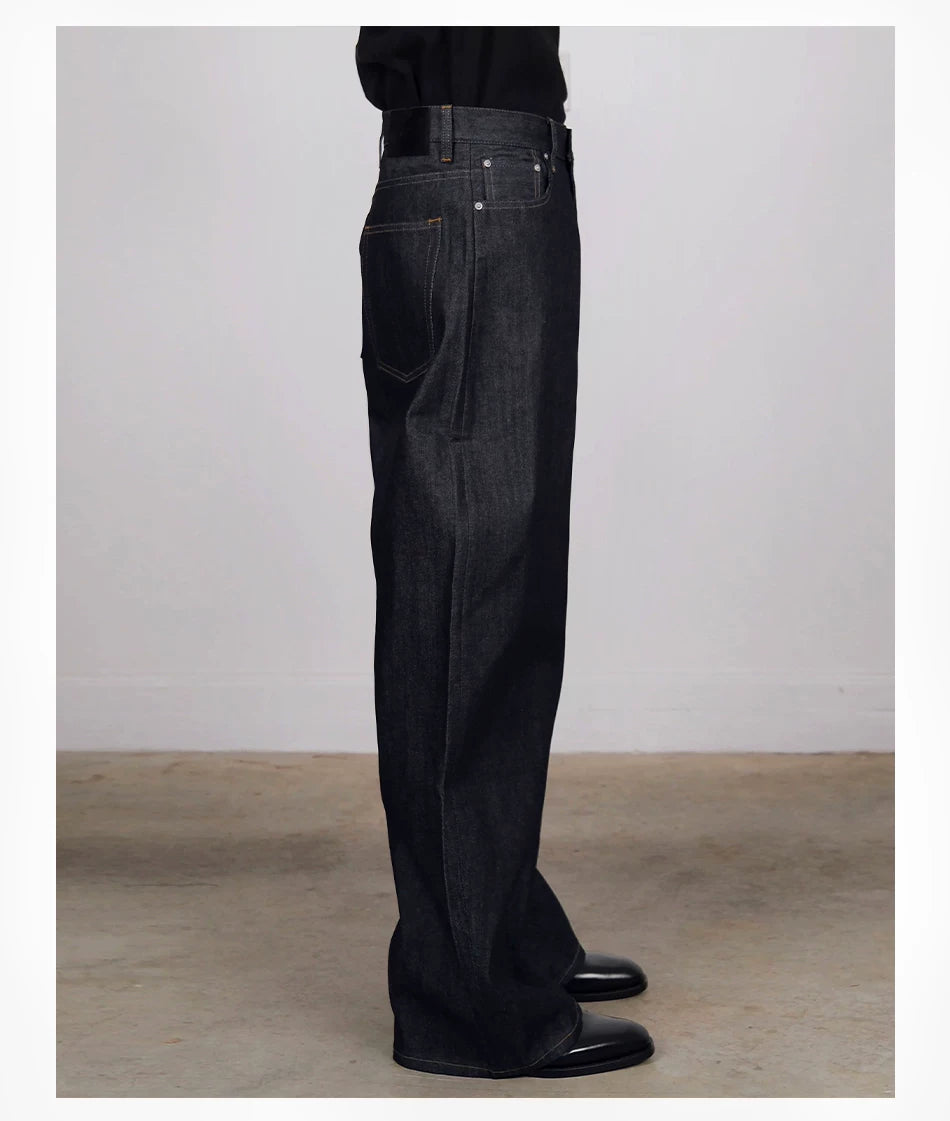Loose Fit Flared Jeans