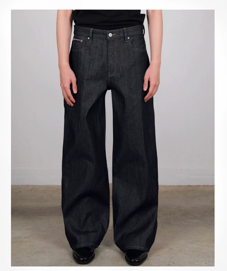 Loose Fit Flared Jeans