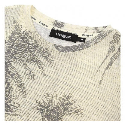 Loose Fit Stretch Rainforest Print T-Shirt