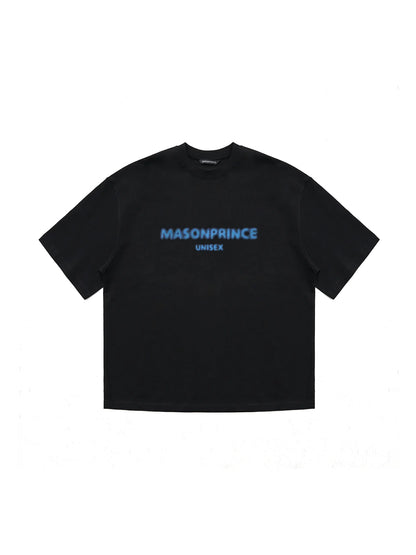 MASONPRINCE Blurred Graphic Cotton T-Shirt