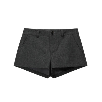 Mid-Rise Dress Shorts