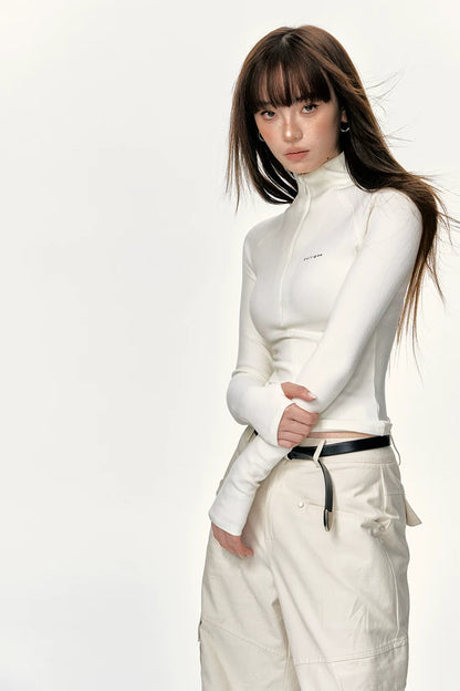 Mock Neck Thermal Base Layer Top