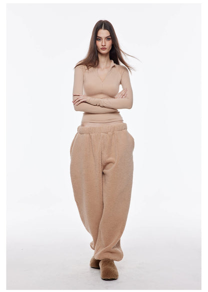 Naked Feel Zip Long Sleeve Top