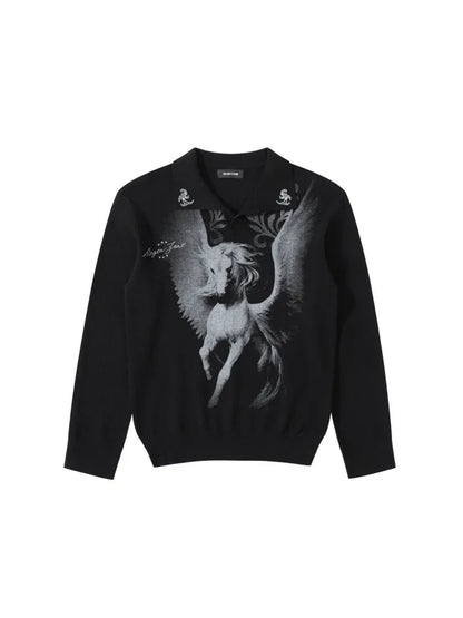 Pegasus Totem Breathable Knit Polo