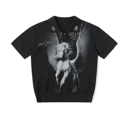 Pegasus Totem Breathable Knit Polo