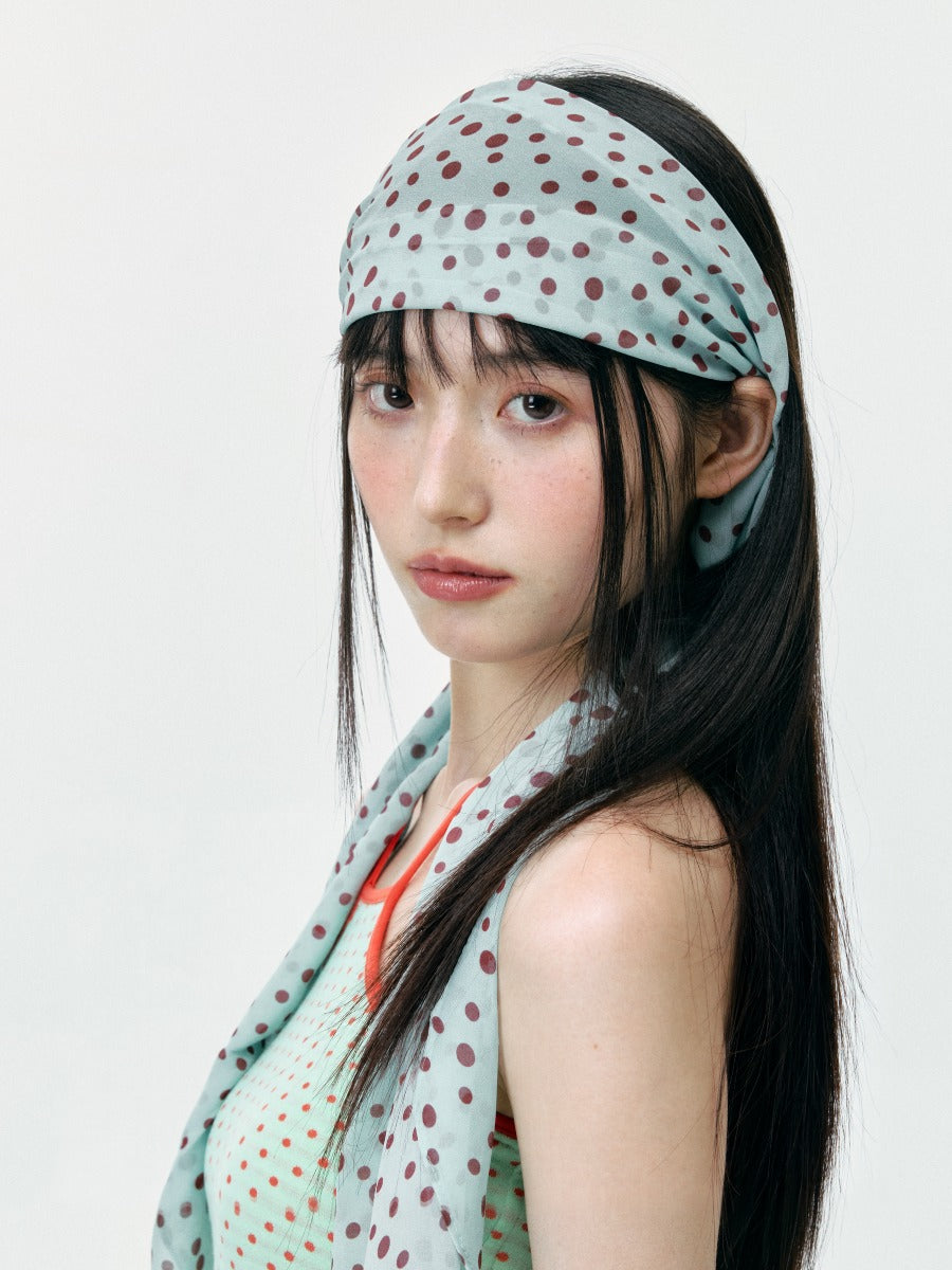 Polka Dot Scarf