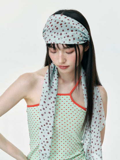 Polka Dot Scarf