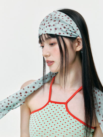 Polka Dot Scarf