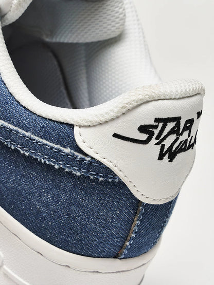 Denim-Blue Meteor Skate Sneakers