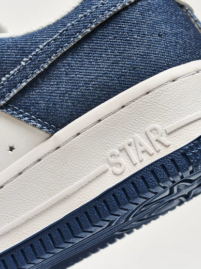 Denim-Blue Meteor Skate Sneakers - view 4