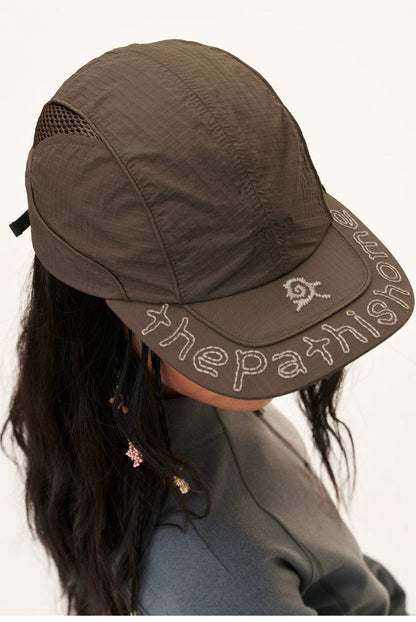 Water-Repellent Mesh-Panel Baseball Cap