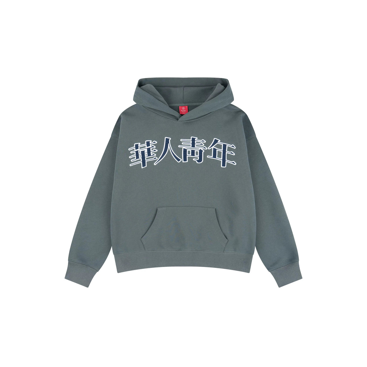 Classic Appliqué Relaxed Pullover Hoodie
