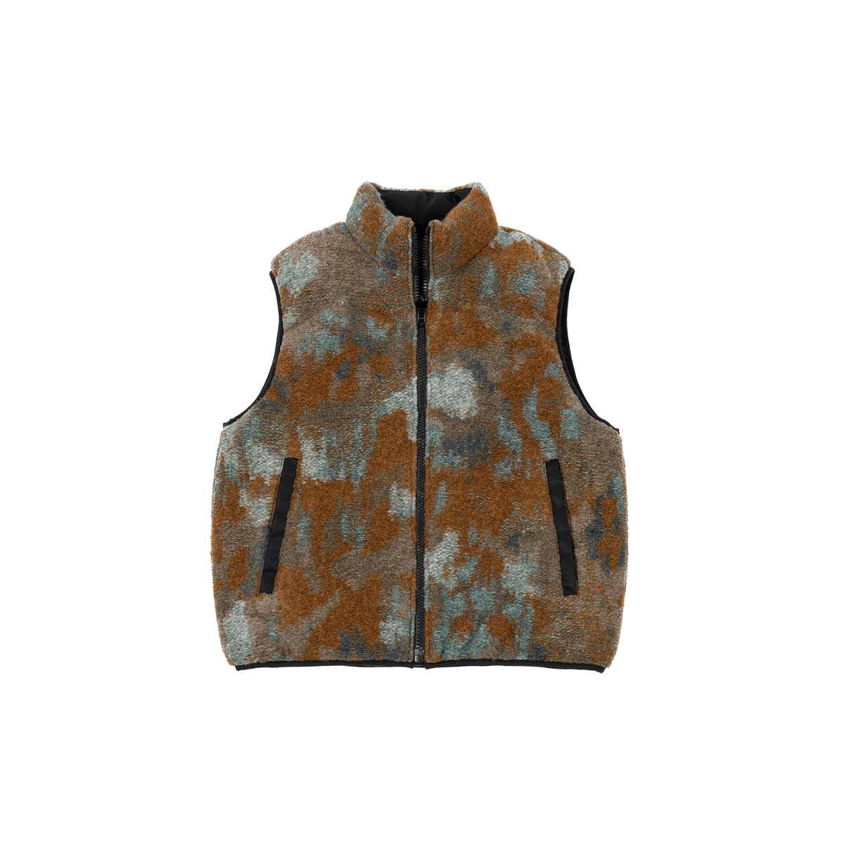 Reversible Camo Down Vest