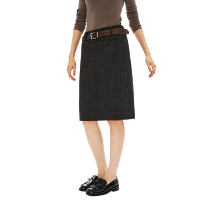 Reversible Straight Skirt