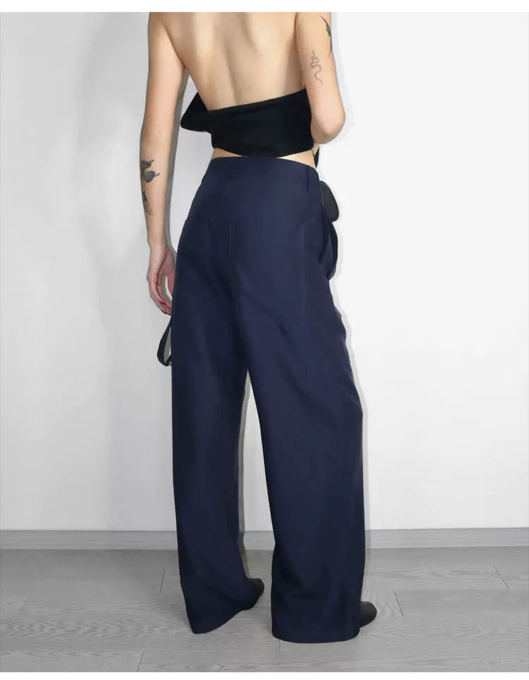 Satin Casual Full Length Pants