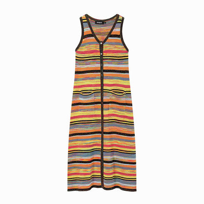Space-Dyed Knit Dress
