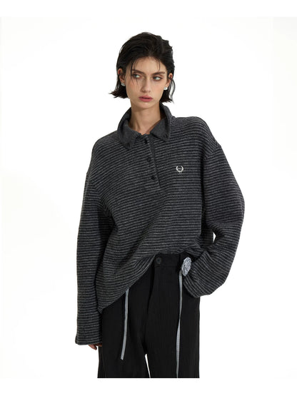 Striped Long Sleeve Top