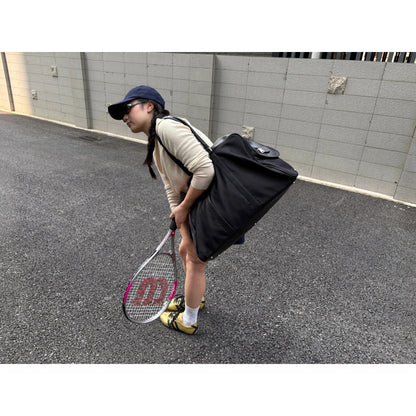 Two-Tone Oversized Travel Duffle