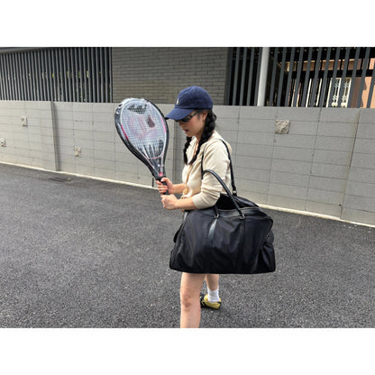 Two-Tone Oversized Travel Duffle