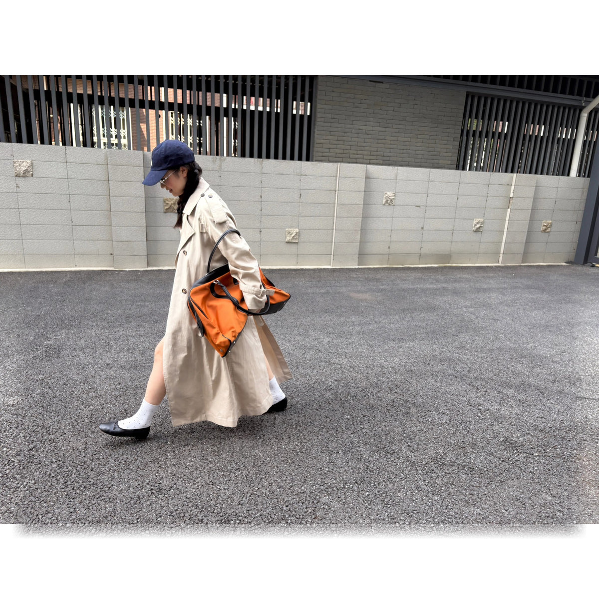 Two-Tone Oversized Travel Duffle