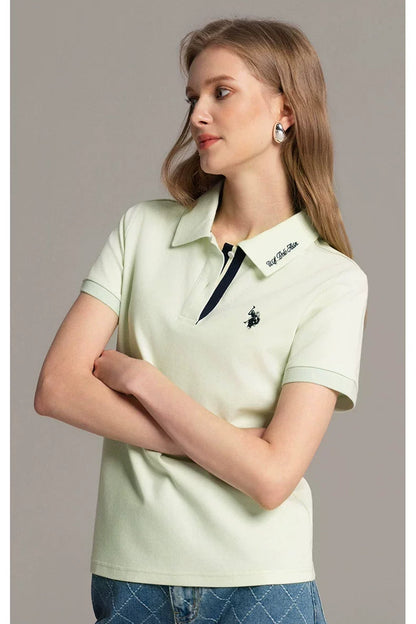 U.S. Polo Assn. Women's Breathable Short Sleeve Polo Shirt
