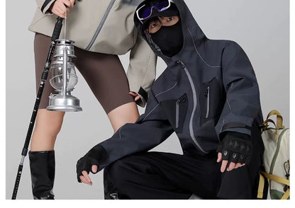 Unisex Waterproof Breathable Hard Shell Jacket